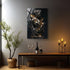 Golden sculpture acrylic wall art by 5th Color, modern classical luxury panel with gold finish, decorative wall decor for elegant interiors