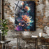 Neon Bloom acrylic wall art by 5th Color featuring modern floral abstract panel with vibrant colors and sleek design.